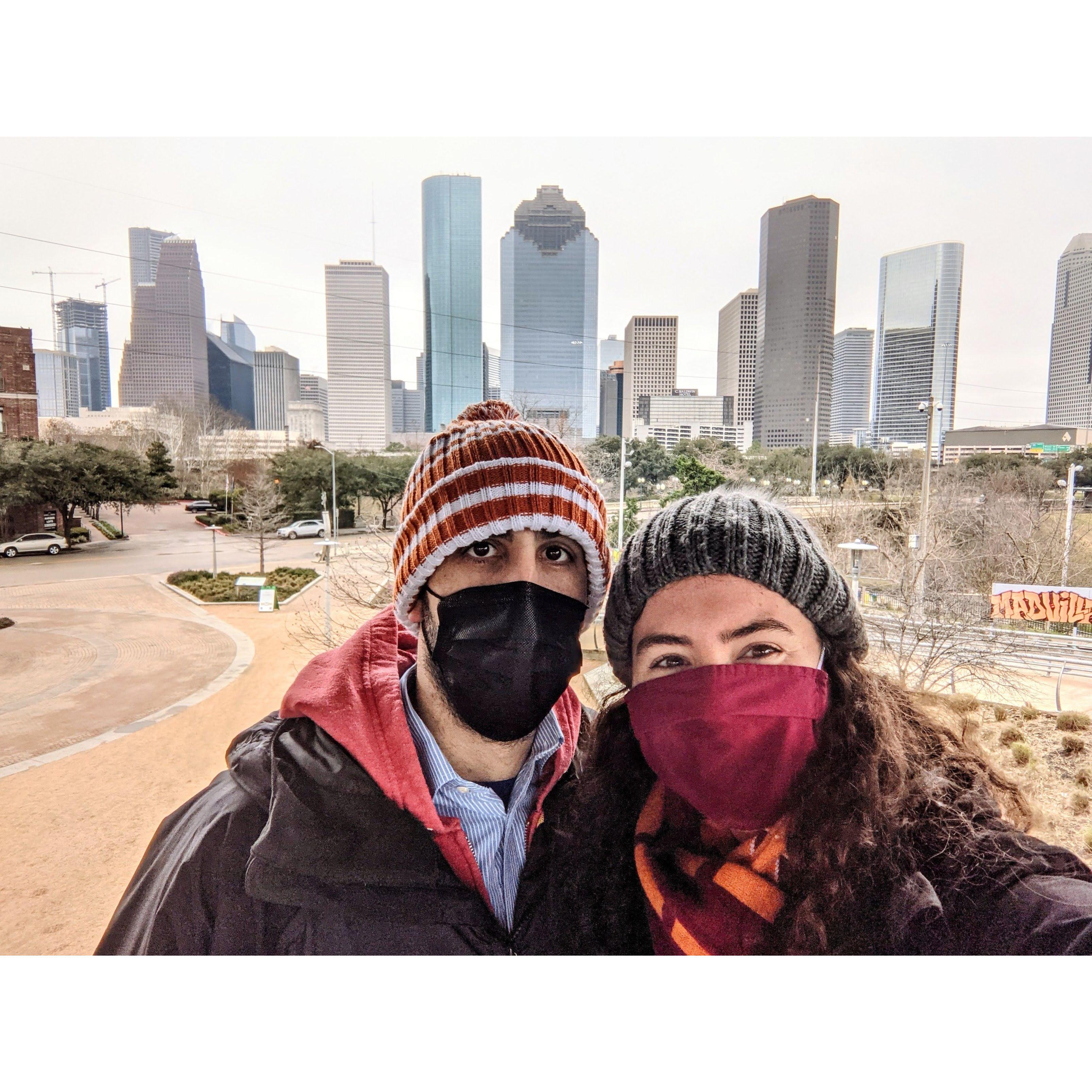 Valentine's Day 2021 at the Buffalo Bayou Cistern