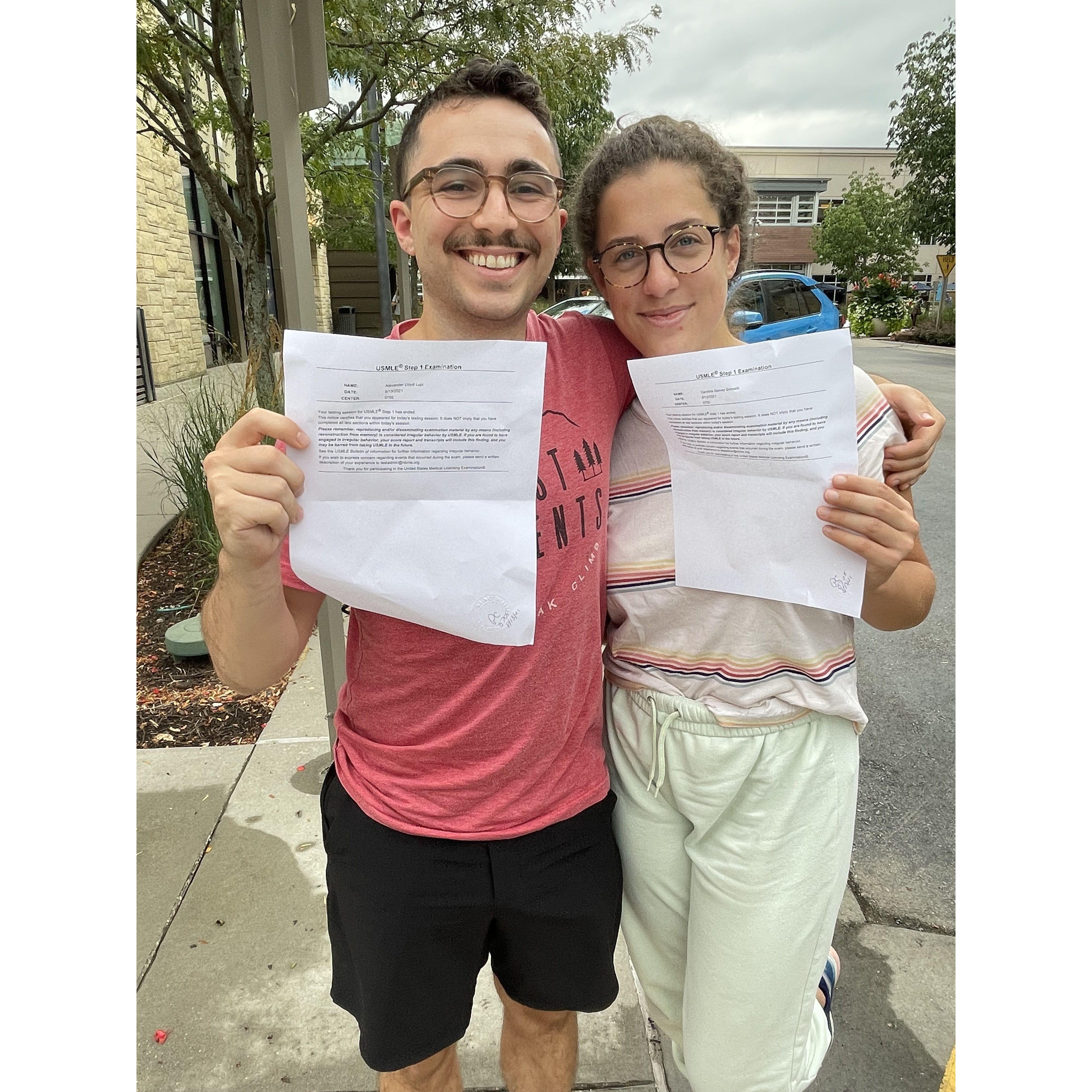 Finished Step 1, August 2021