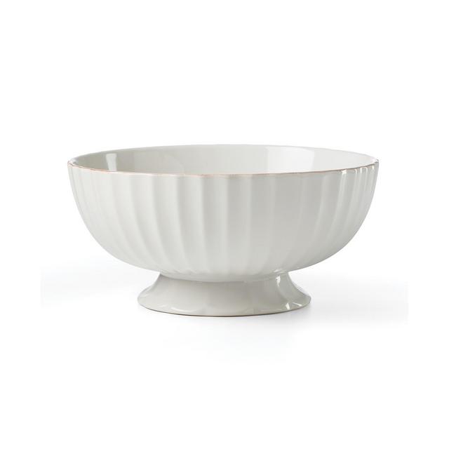 Lenox French Perle Scallop Centerpiece Bowl