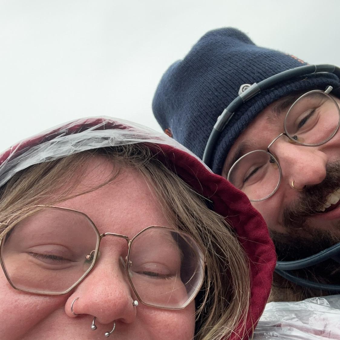 At the rainy Remlinger Farms seeing King Gizzard and the Lizard Wizard