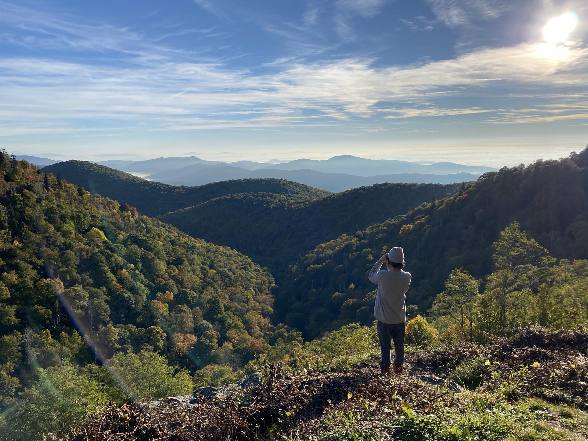 Somewhere along the Blue Ridge Parkway