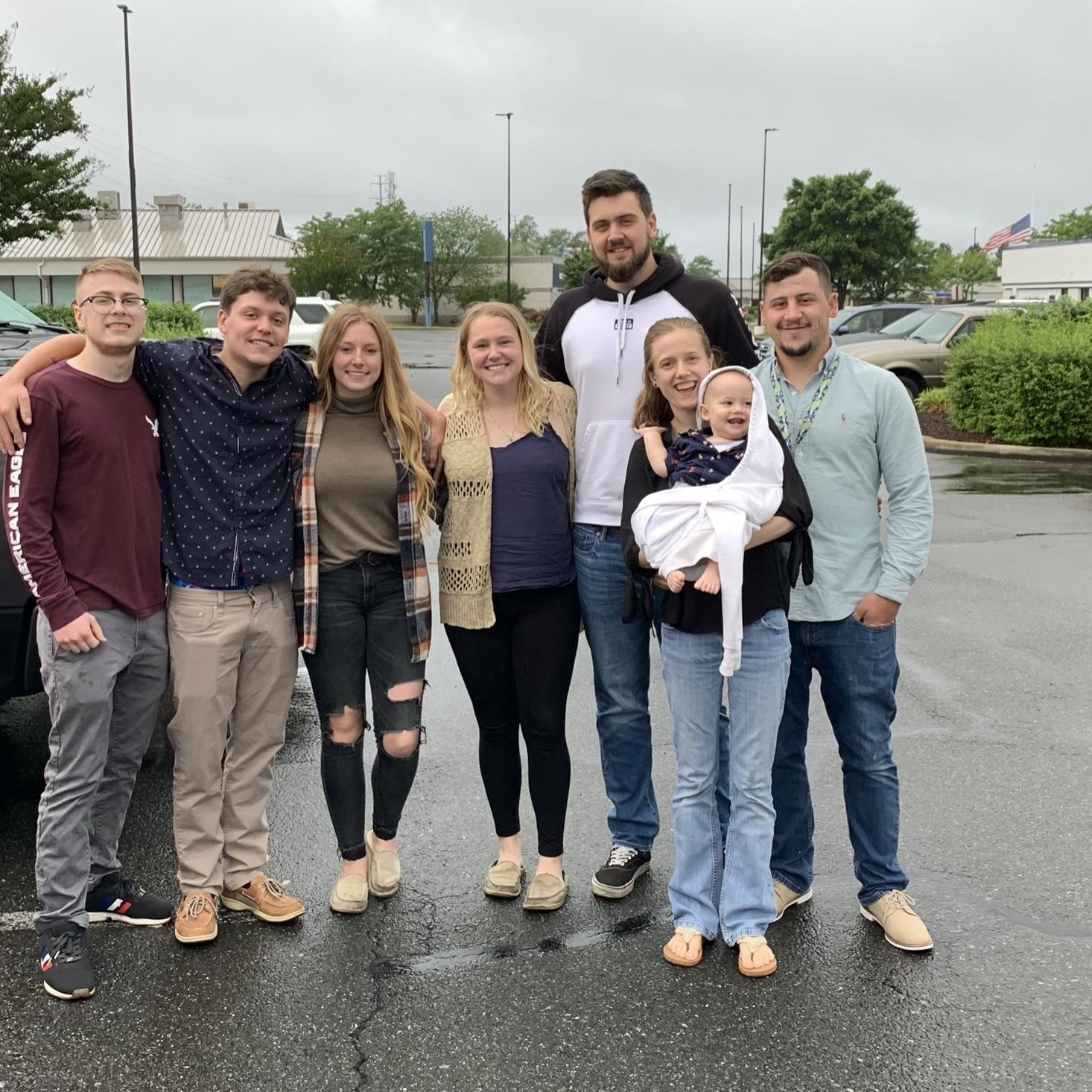 Ricky, Adam, Kennedy, Jordan, Bryce, Mackenzie, and Kyle!