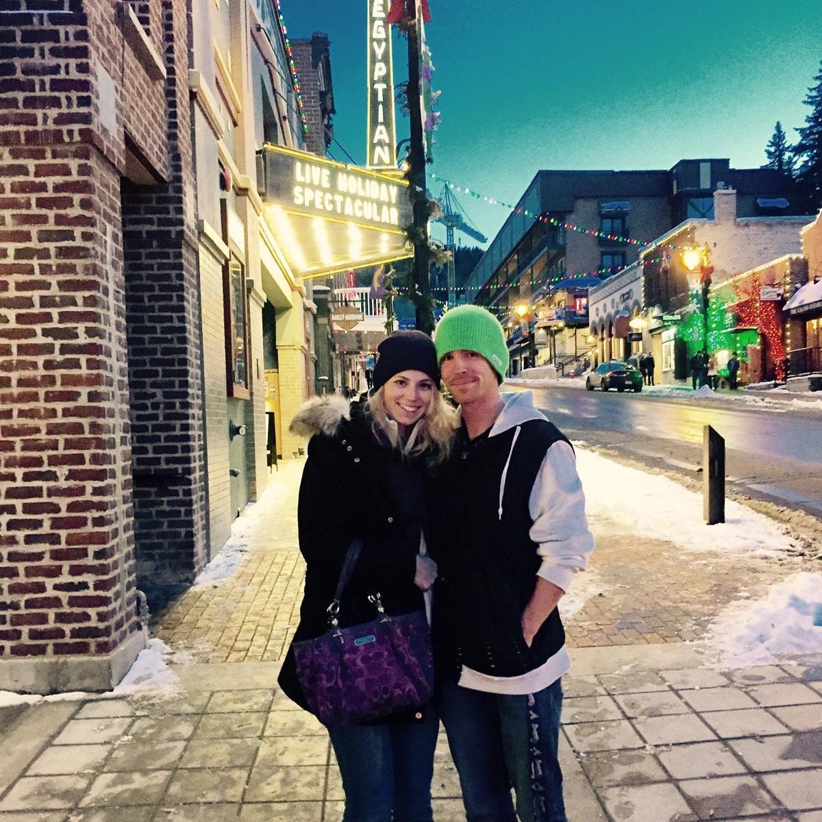 One of our first dates as a couple. Denton took me to celebrate my birthday in Park City for the weekend.