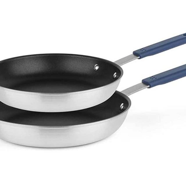 Misen Nonstick Frying Pan Set - Non Stick Fry Pans for Cooking Eggs, Omelettes and More - 10 and 12 Inch Cooking Surface Nonstick Skillet Set