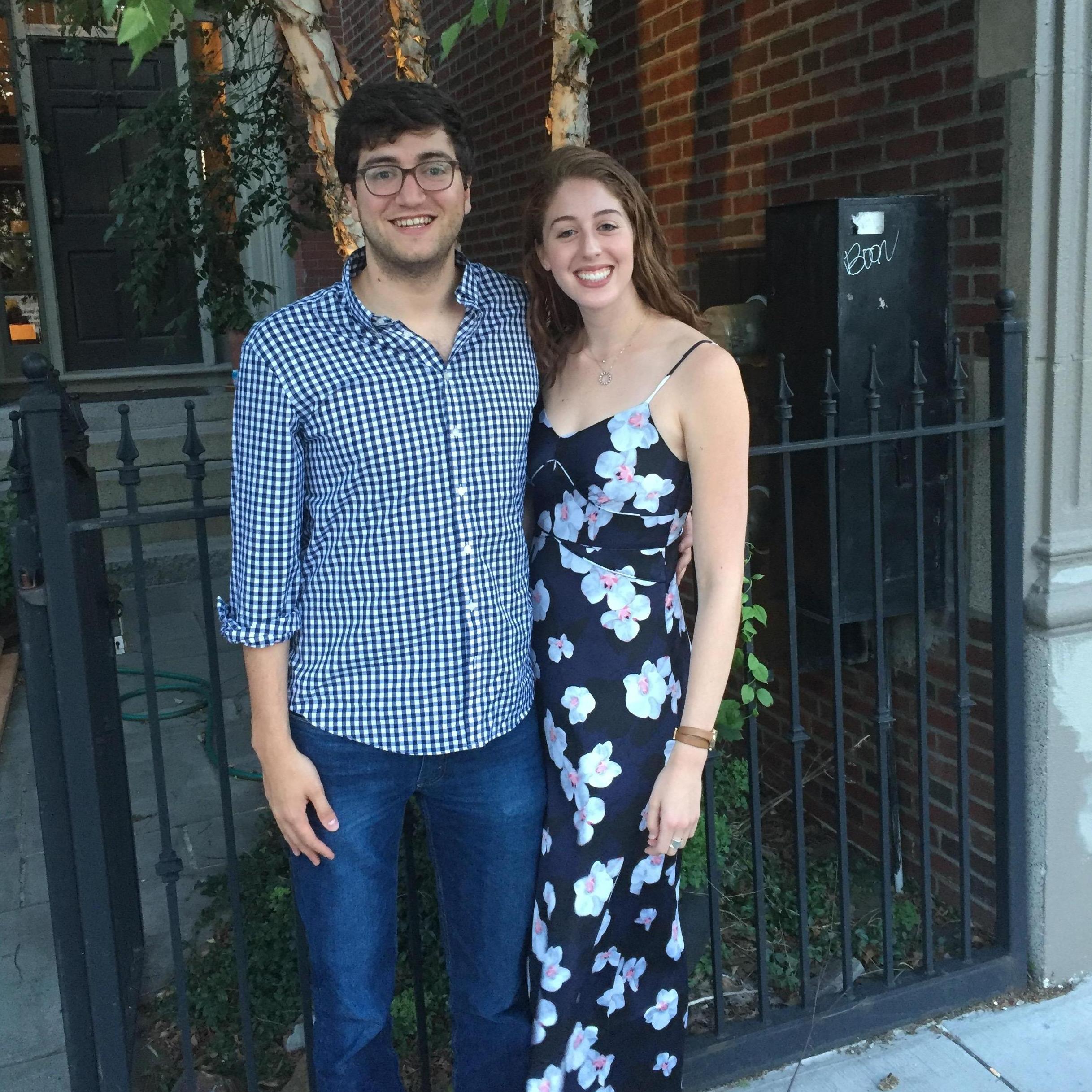 Anniversary dinner in Cambridge, July 2017