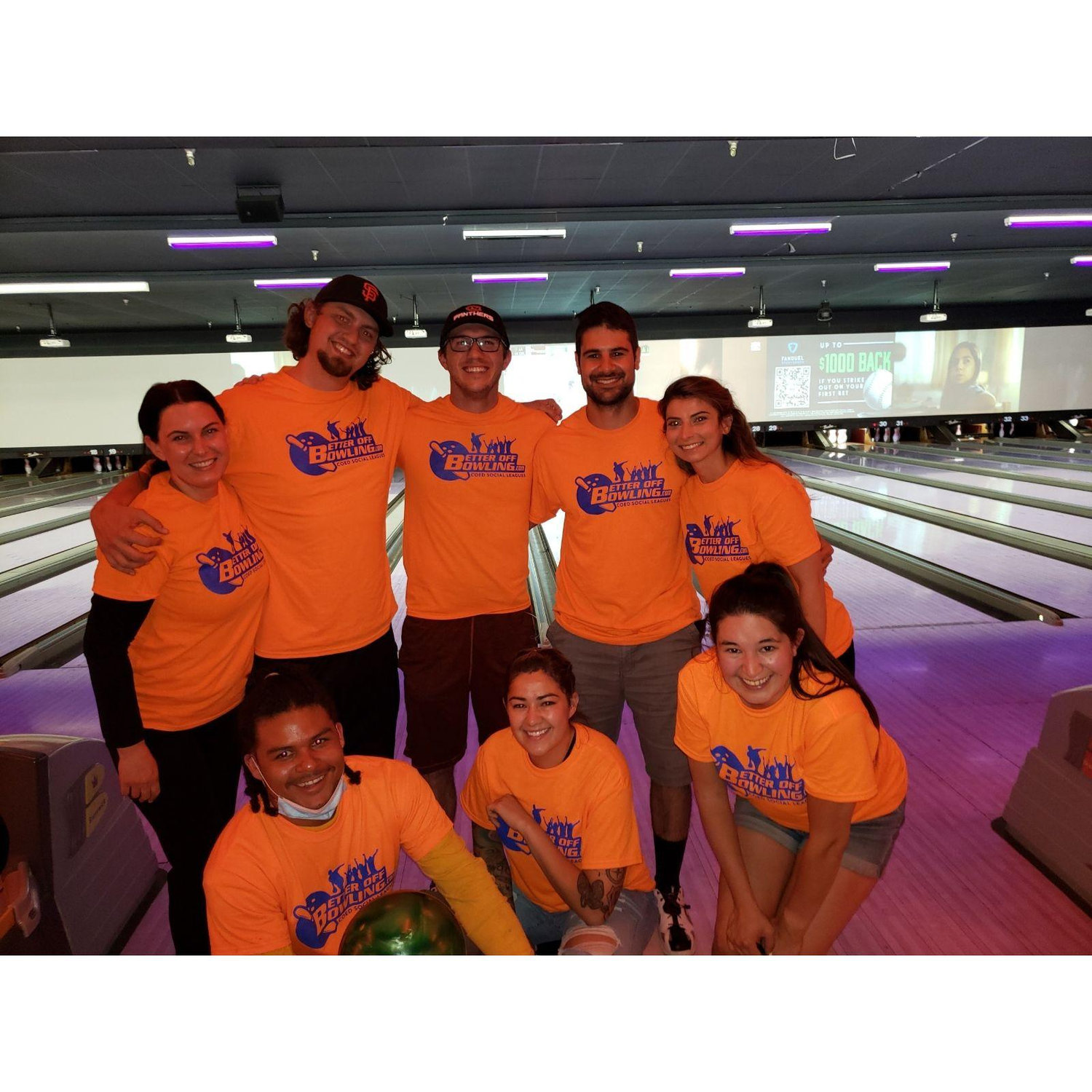 How we met. Better Off Bowling bowling group 5/12/21