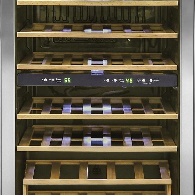 Frigidaire - 38-Bottle Wine Cooler - Stainless steel
