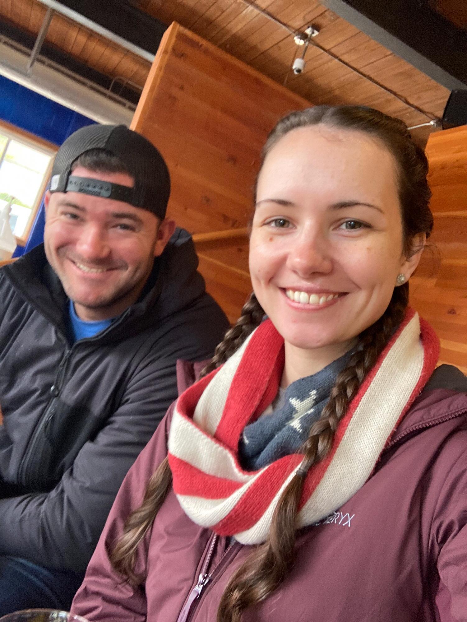 October 2020, a few days before we got engaged