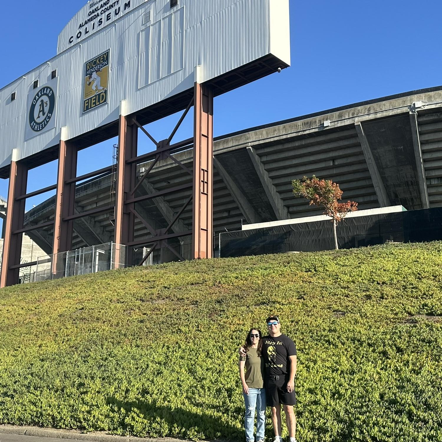 We went to one of the last games for the Oakland Athletics in the fall of 2024