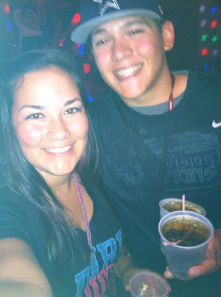 Our 1st photo together!