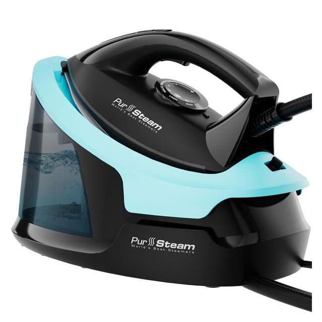 PurSteam Steam Station Max Professional Steam Iron for Clothes with Ceramic Soleplate