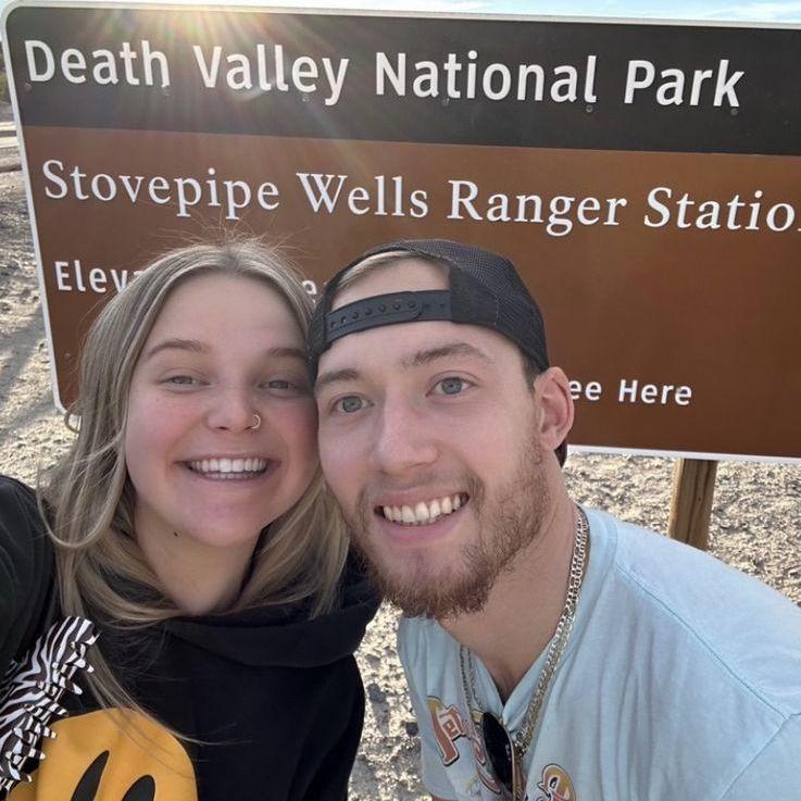 Death Valley! Our first stop on our road trip move from LA to Montana.