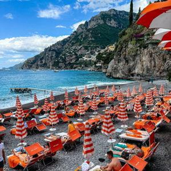 Positano Beach Club & Lunch for Two