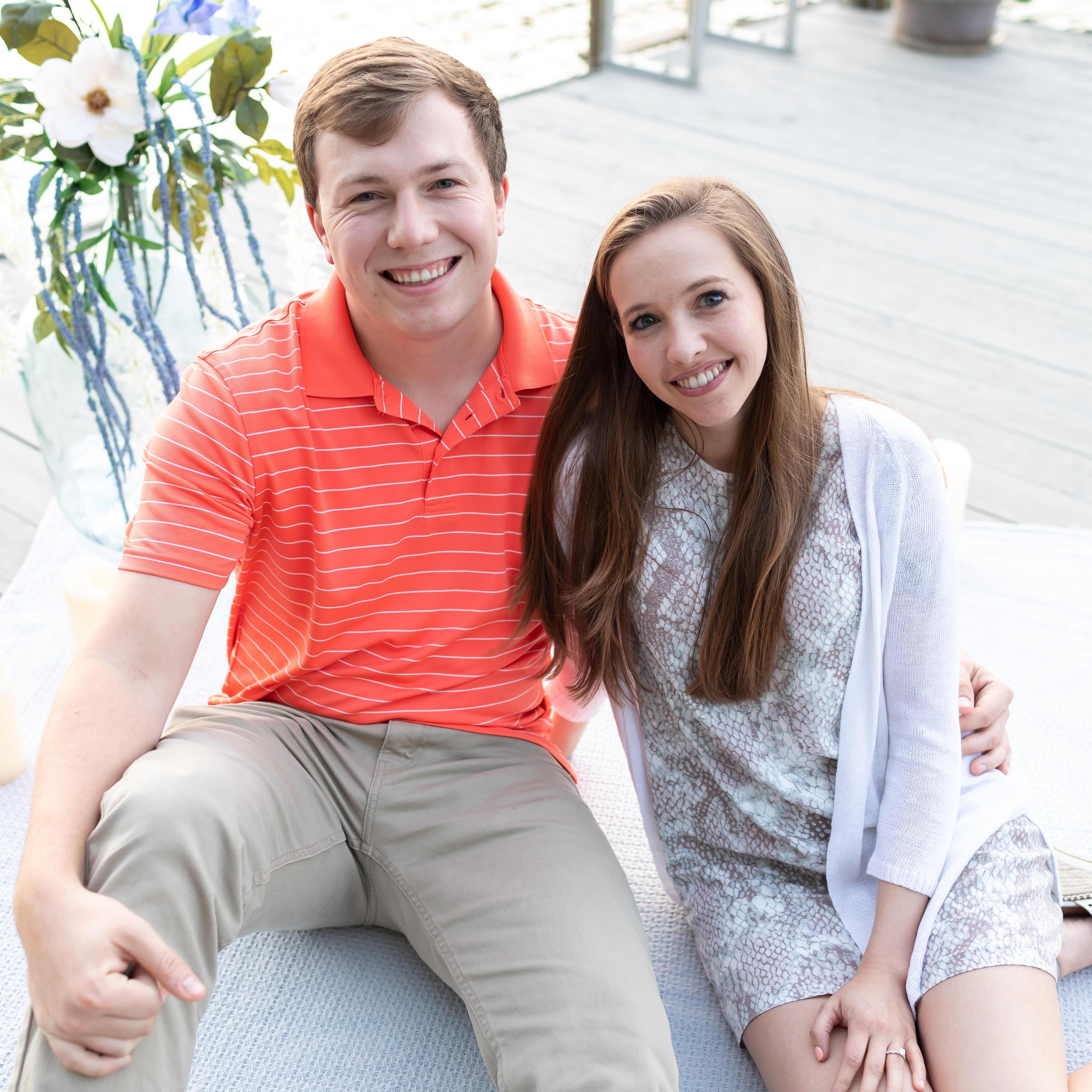 The evening we got engaged.
(May 7, 2021)