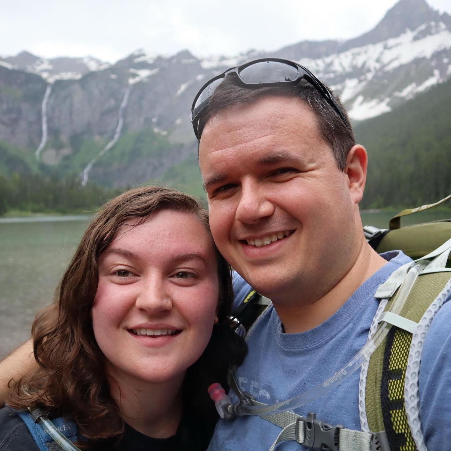 Hiking in Glacier National Park, Montana, 2021