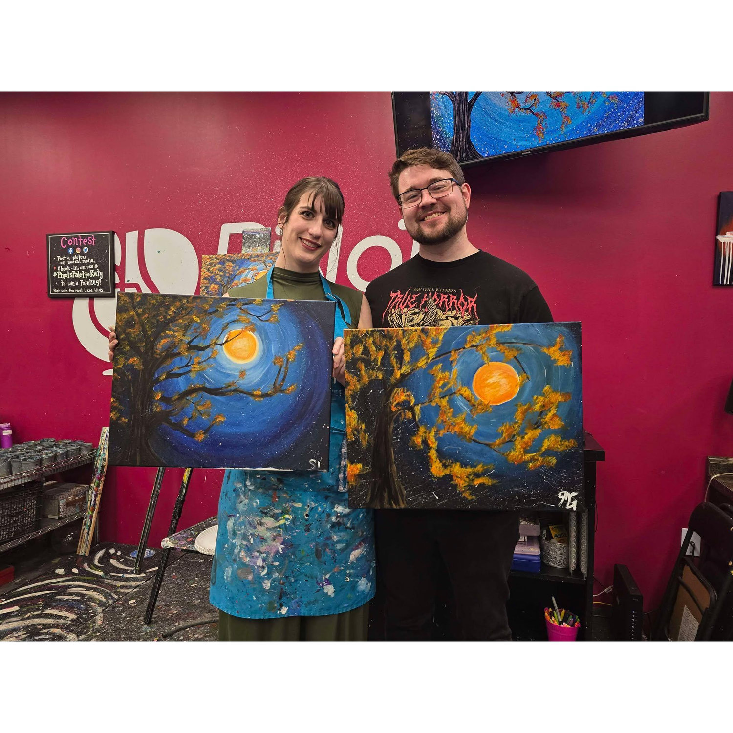 Paint battle number 3.