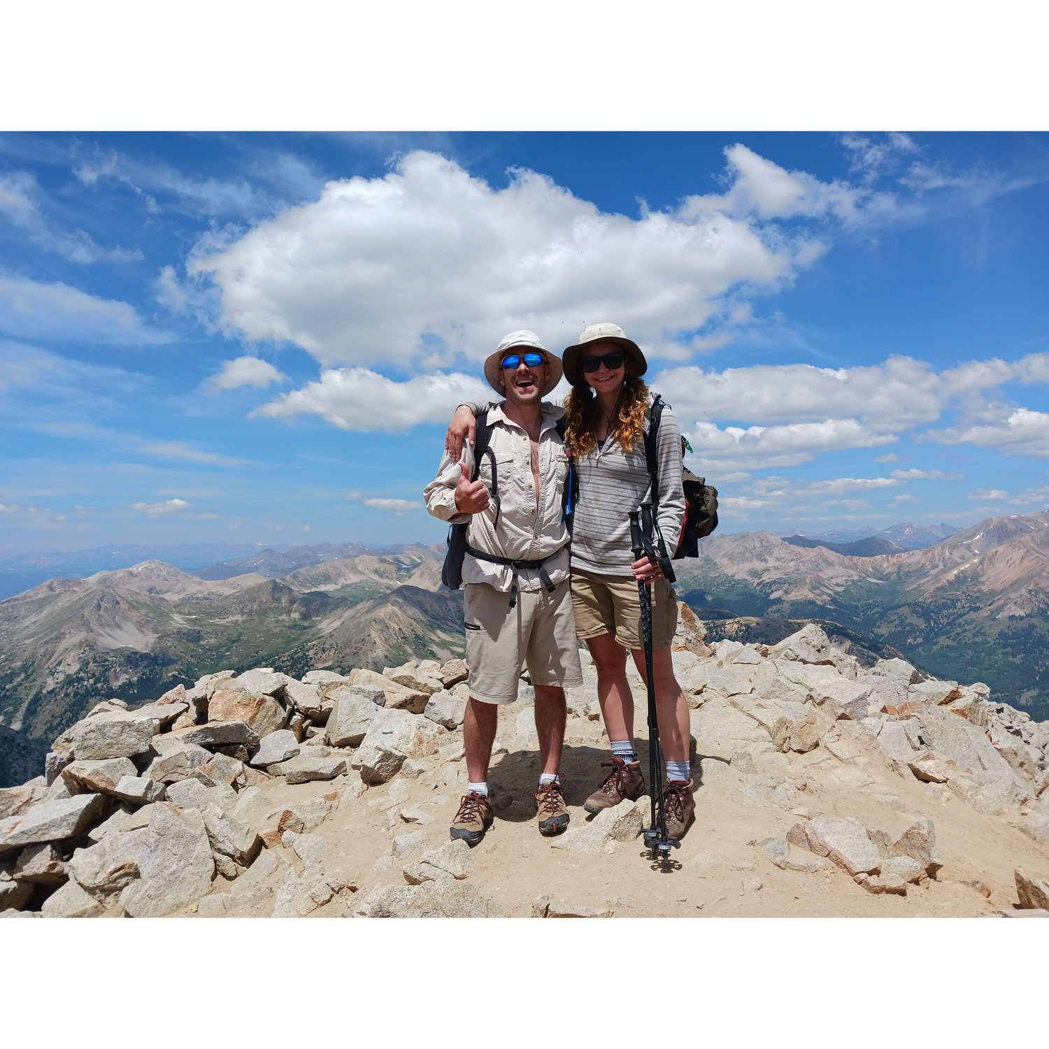 Huron Peak summit