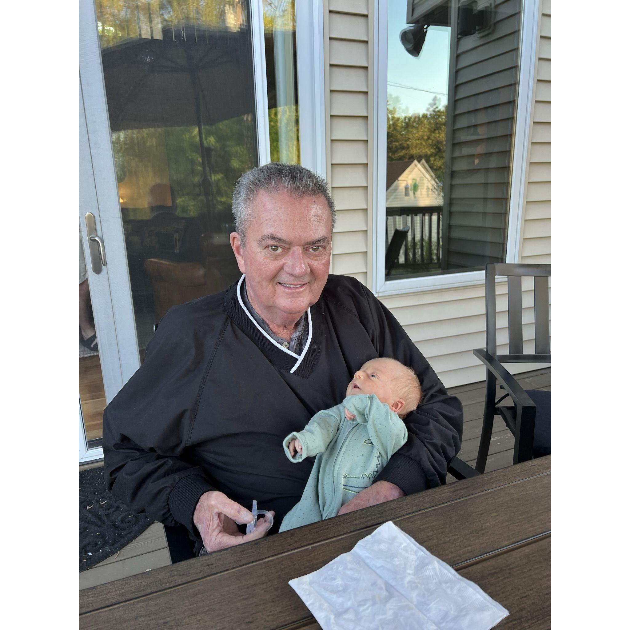 Uncle Kevin and Rowan (the Ring Bearer), 2023