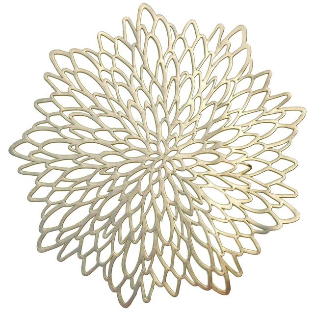 Pressed Vinyl Metallic Placemats