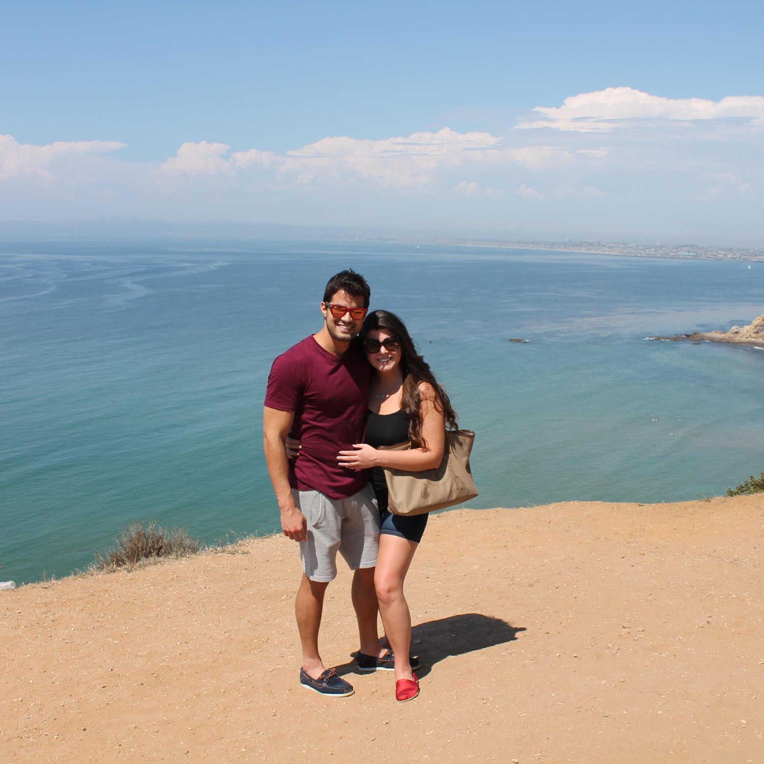 Our first trip to California together