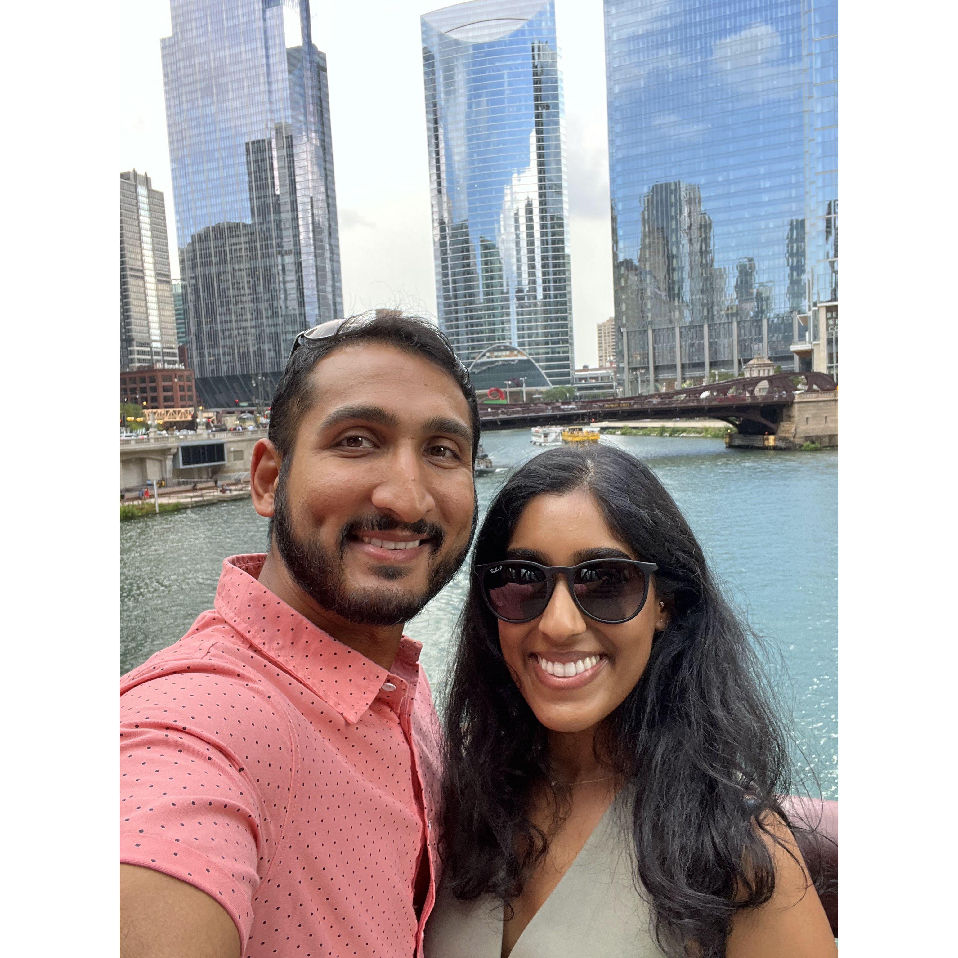 Exploring Chicago together