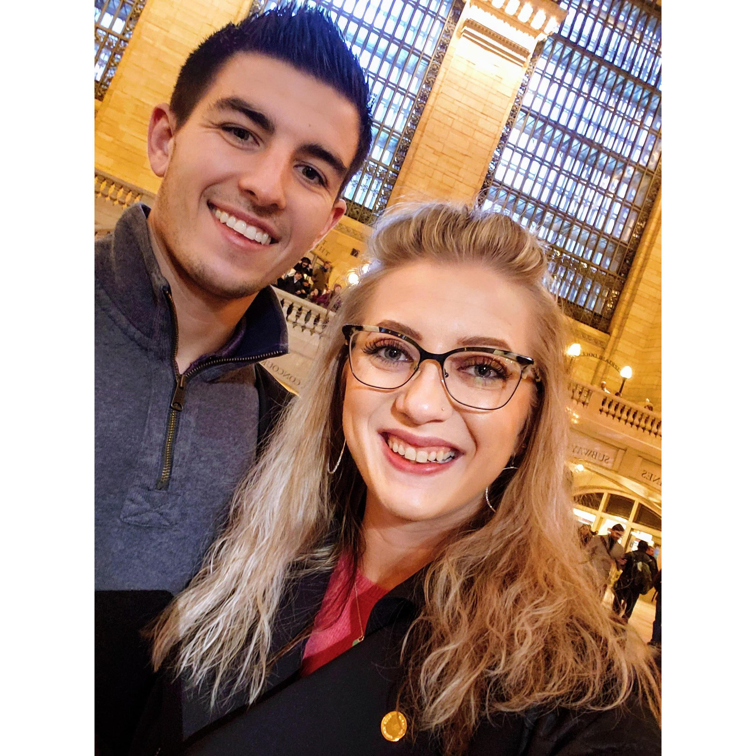Spent our 4 year anniversary in New York, New York!