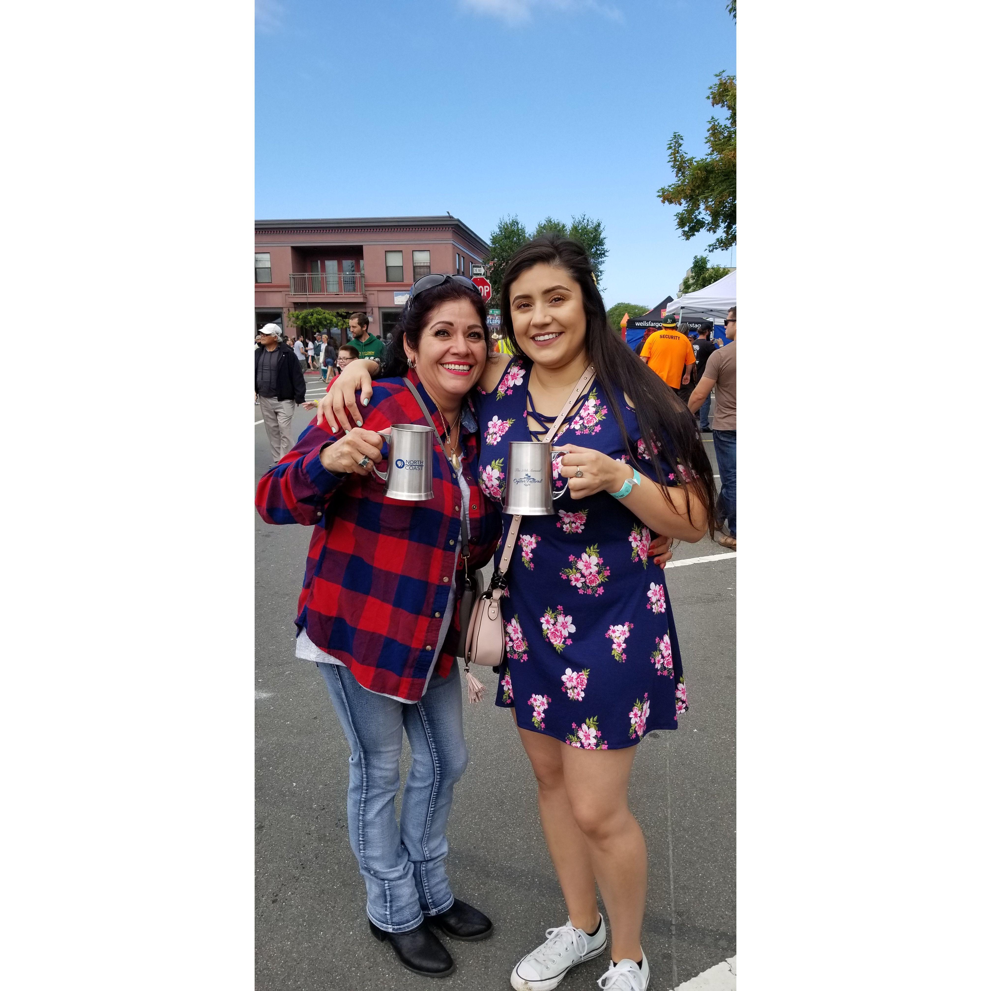 At the Humboldt Oyster Festival!