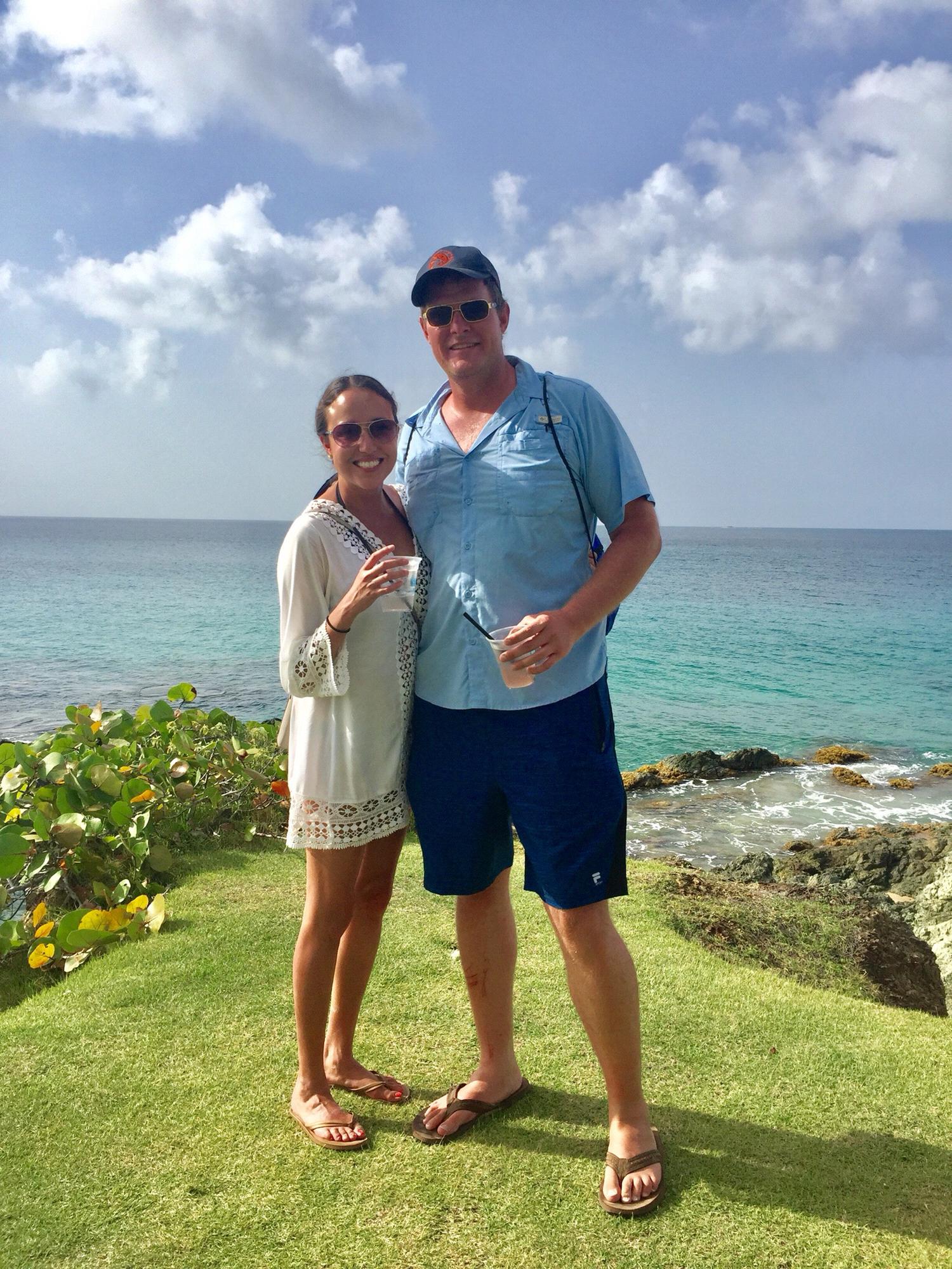 Where we thought we'd get married...before Hurricane Maria destroyed the W in Vieques, PR!