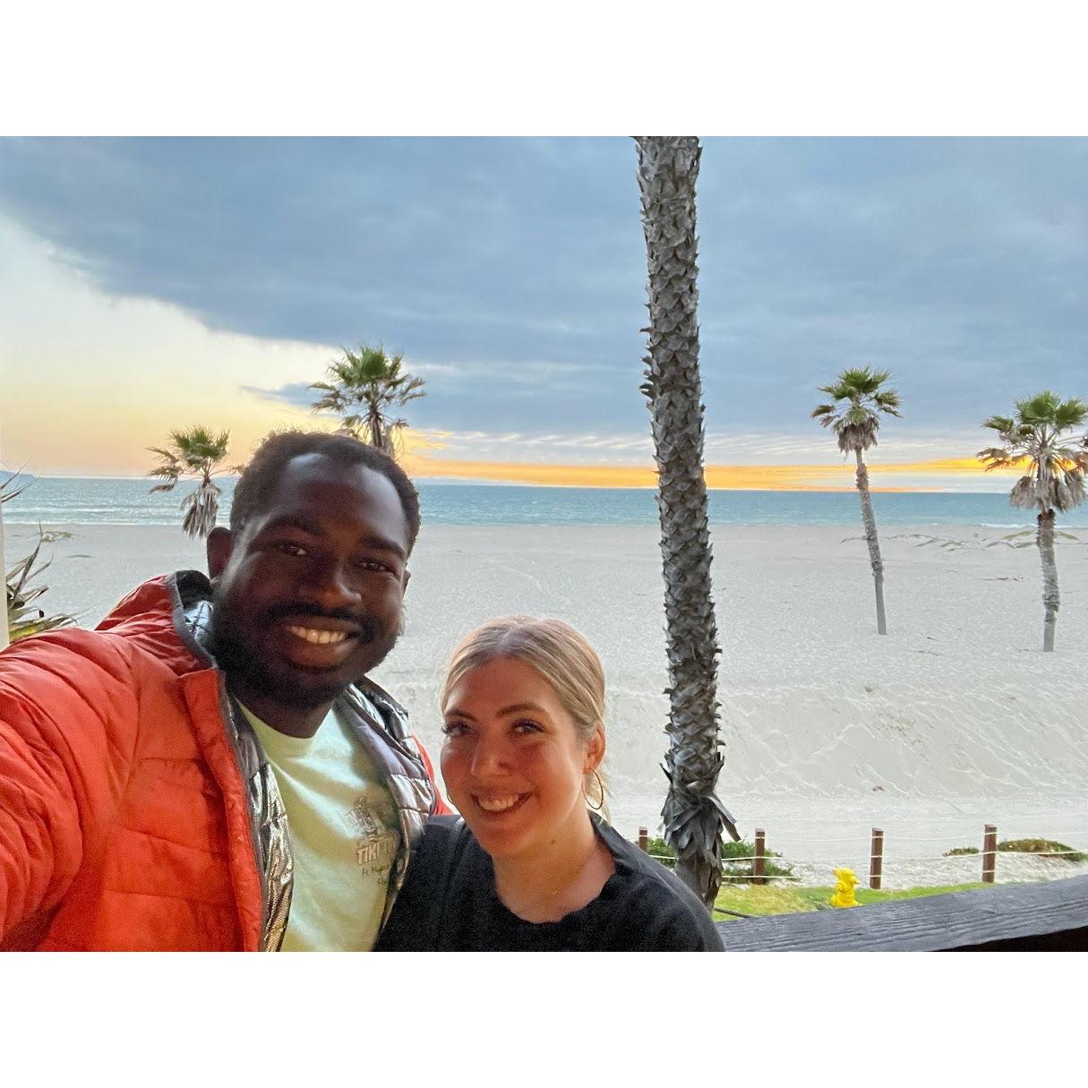 Brynn's first time in California