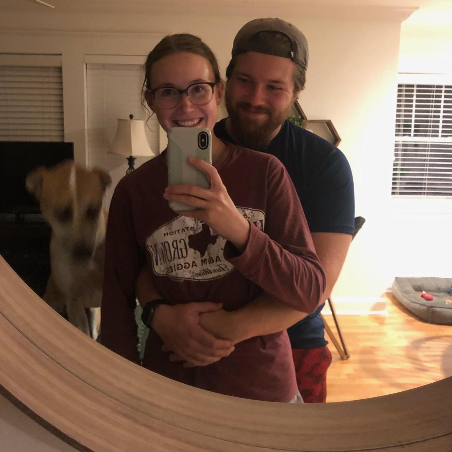 Blurry family photo