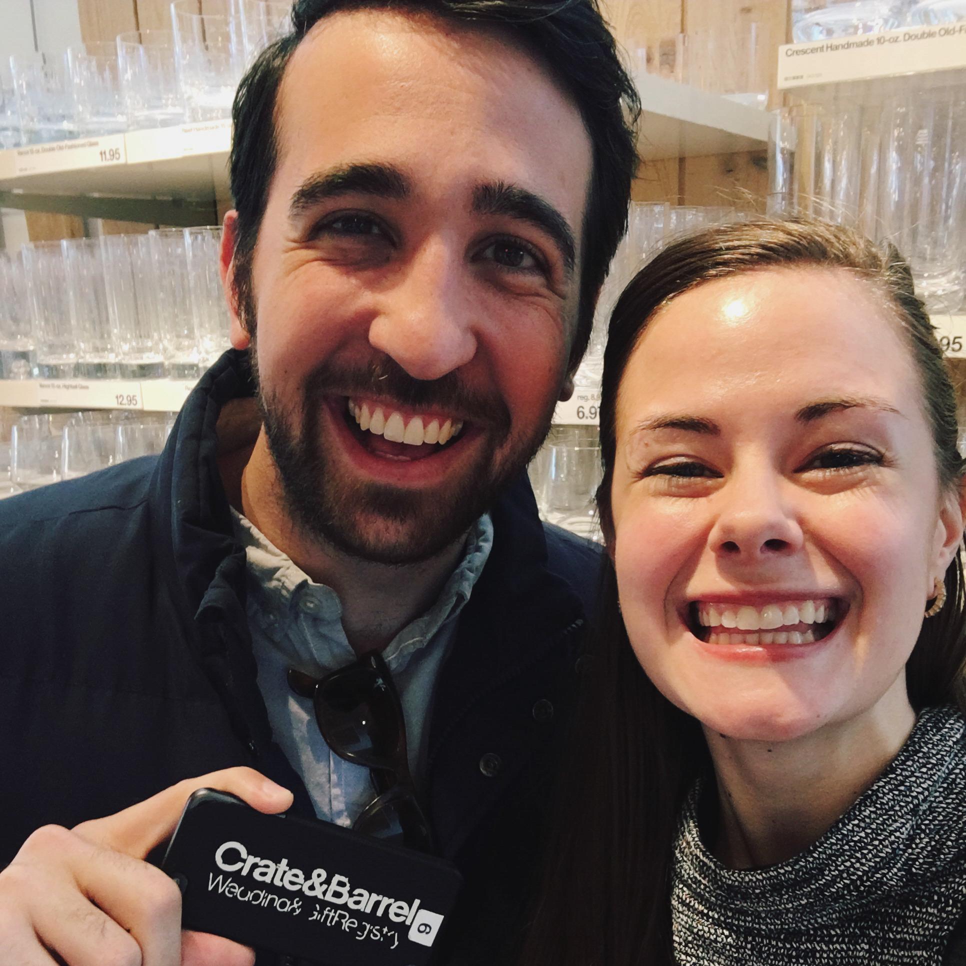 we spent the most time in the glassware aisle 
stl | april 2018