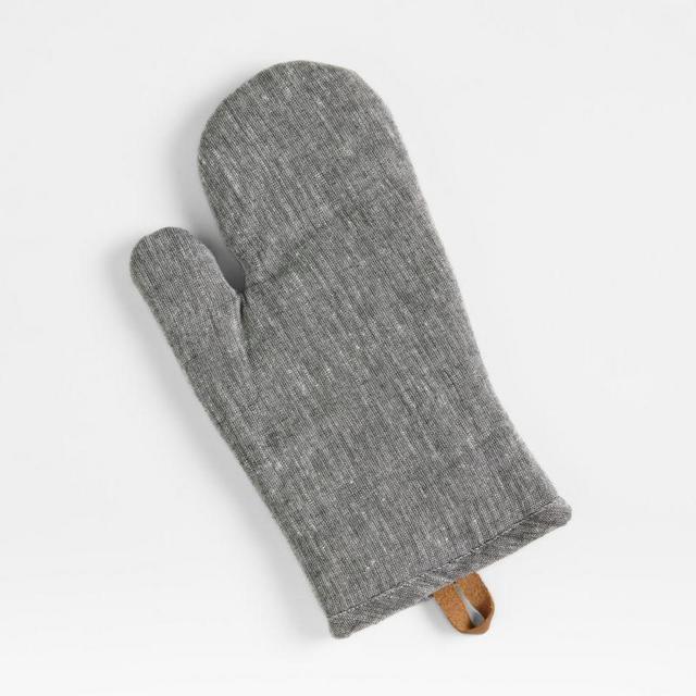 Chambray Grey Oven Mitt