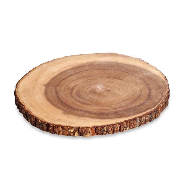 B. Smith Acacia Large Wood Server