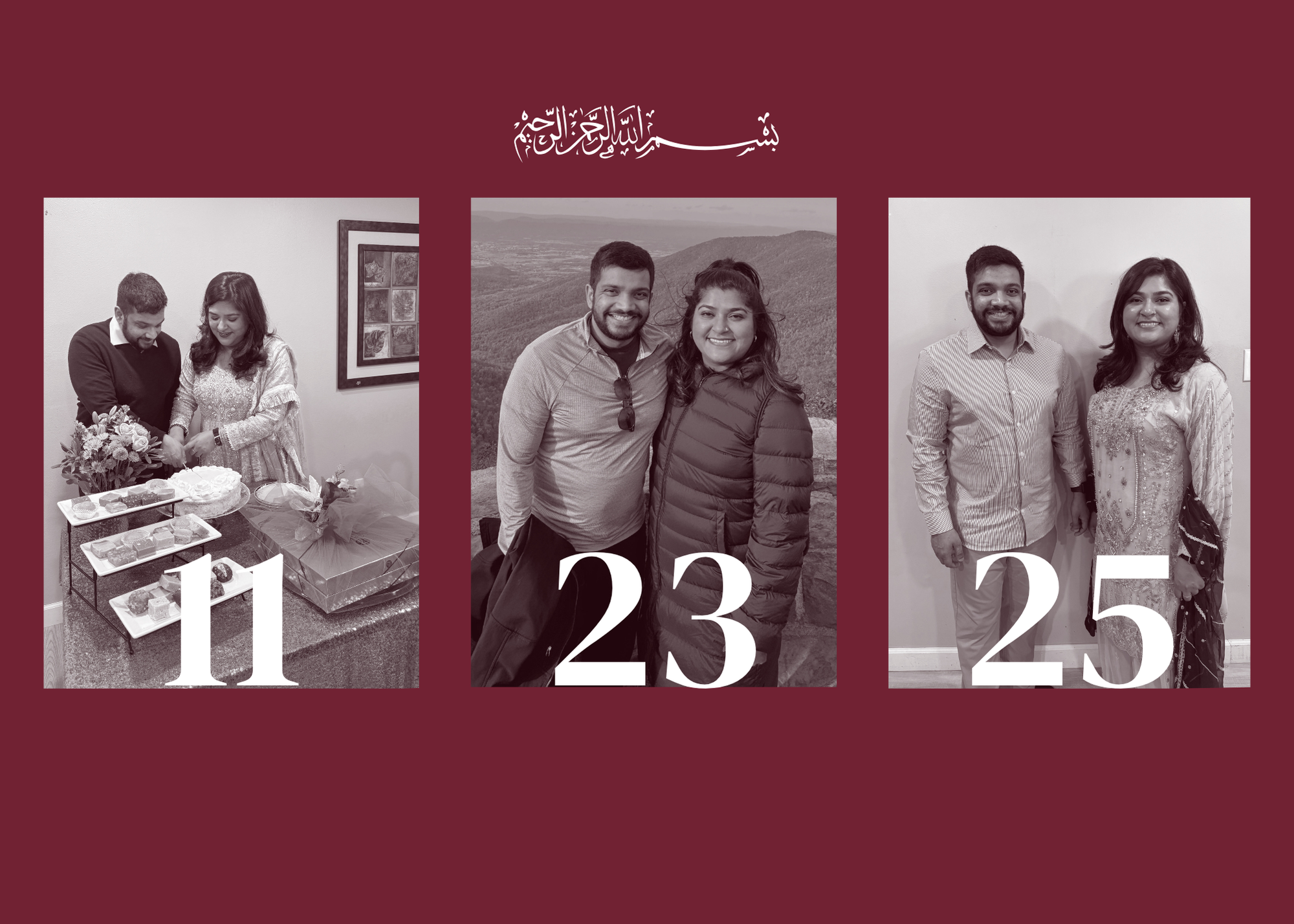 The Wedding Website of Aroona Toor and Haris Arshad