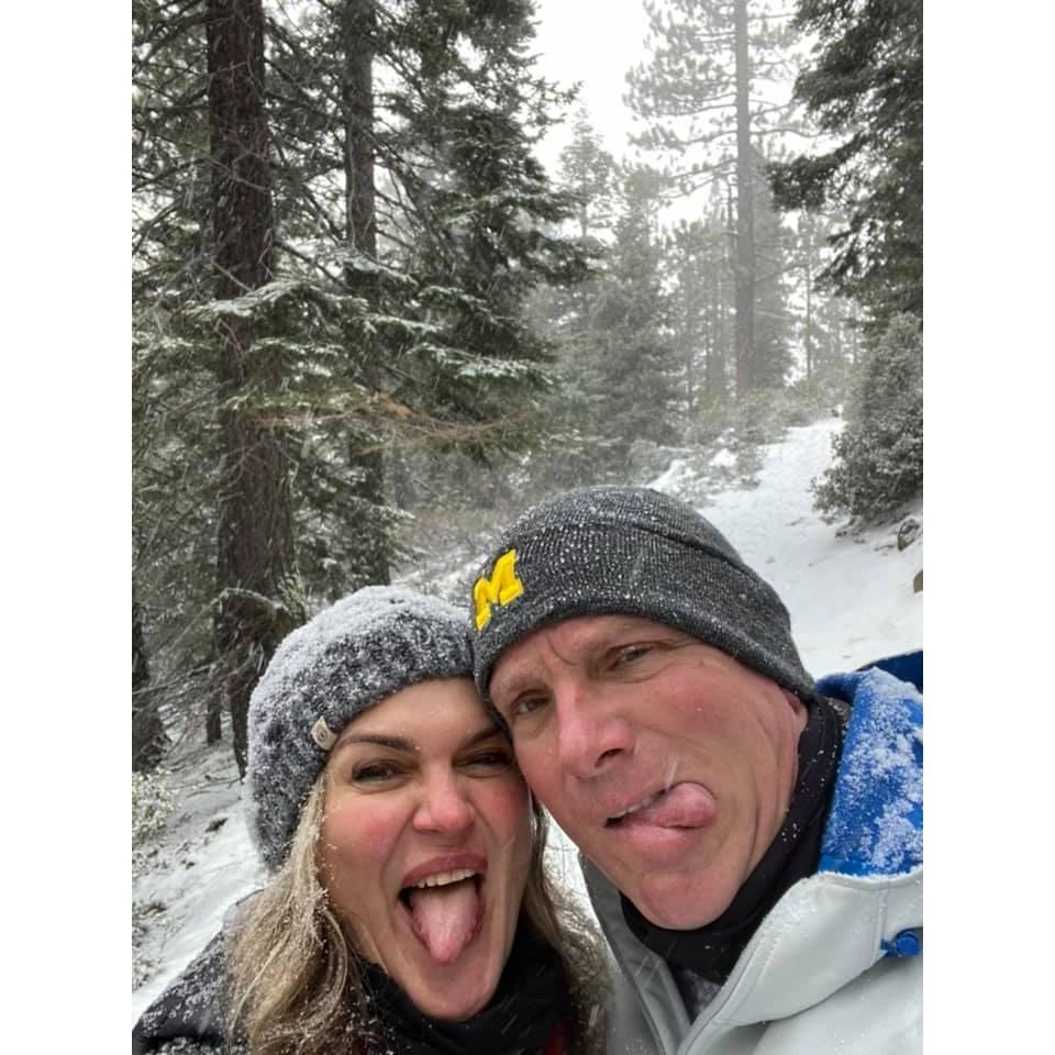 Our trip to lake Tahoe. That's when we realized we love each other!