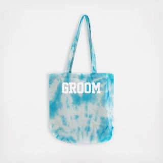 Groom Tie-Dye Tote