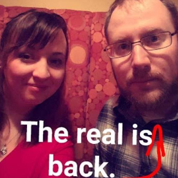 Celebrating our 1st anniversary of dating - back at the Great Dane 2.14.16
