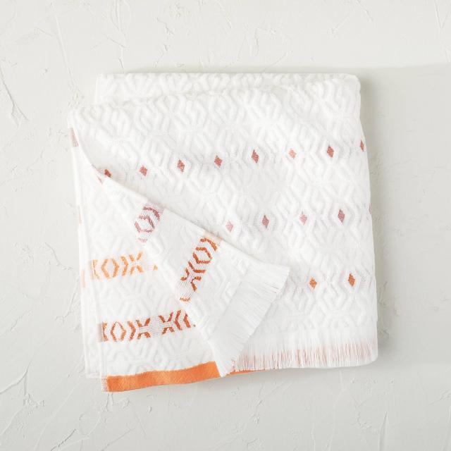 Geo Fringe Striped Bath Towel - Opalhouse™ designed with Jungalow™