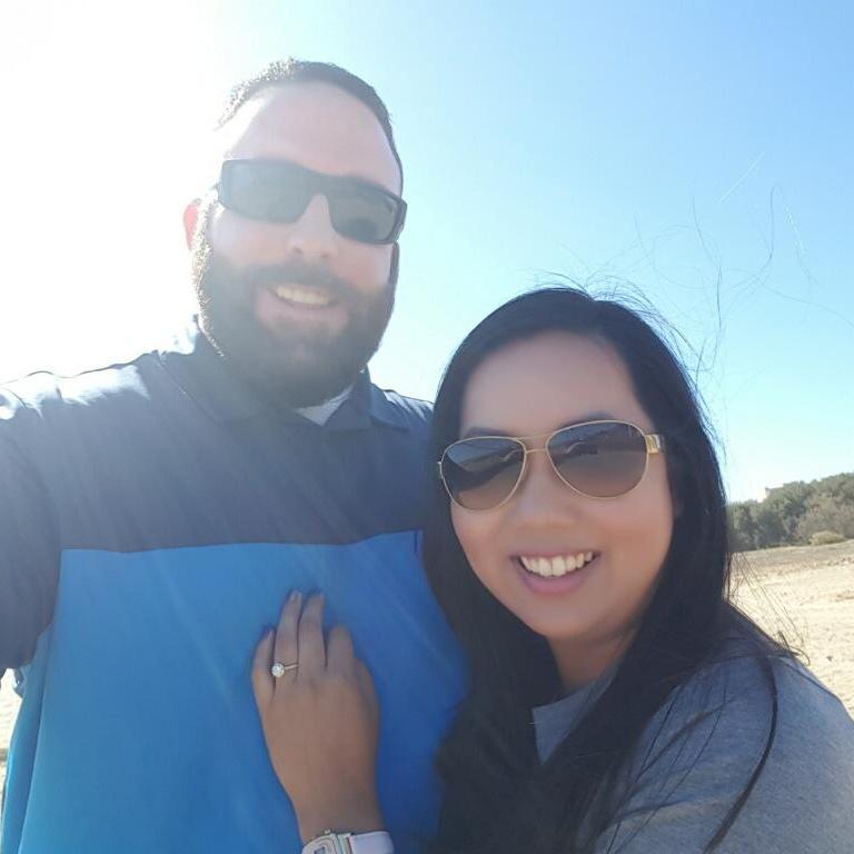 The day he proposed!