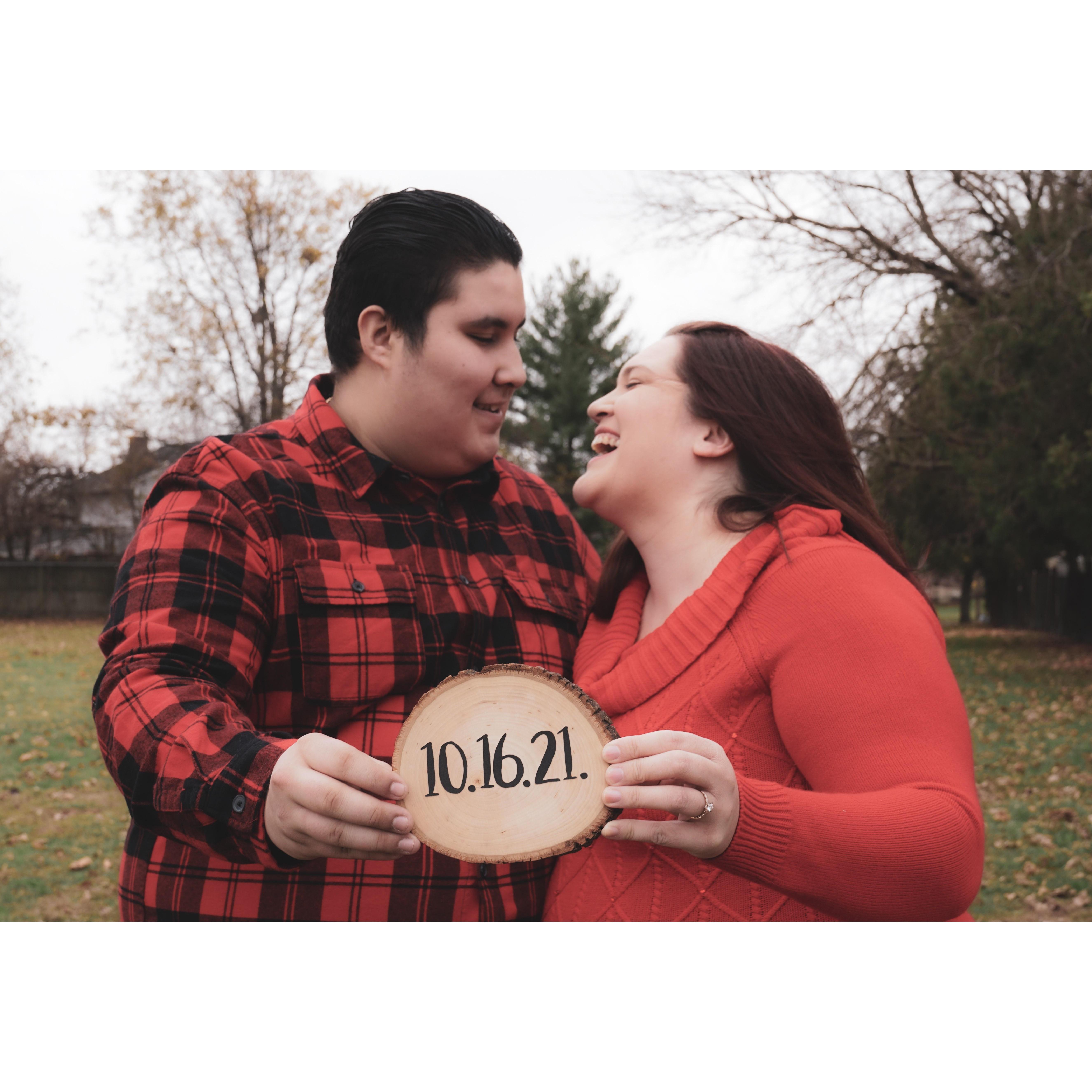 Save the Date Christmas 2020 Photoshoot!