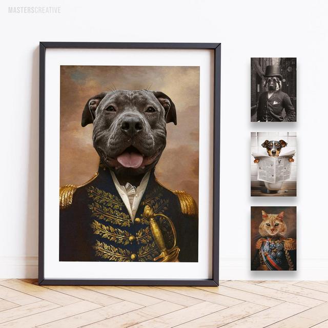 Custom Dog Portrait, Pet Portrait Royal, Historical Pet Portrait, Funny Pet Lover Gift, Royal Pet Portrait, Renaissance Dog Portraits