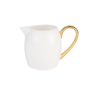Nevaeh White® by Fitz and Floyd® Grand Rim Gold Creamer