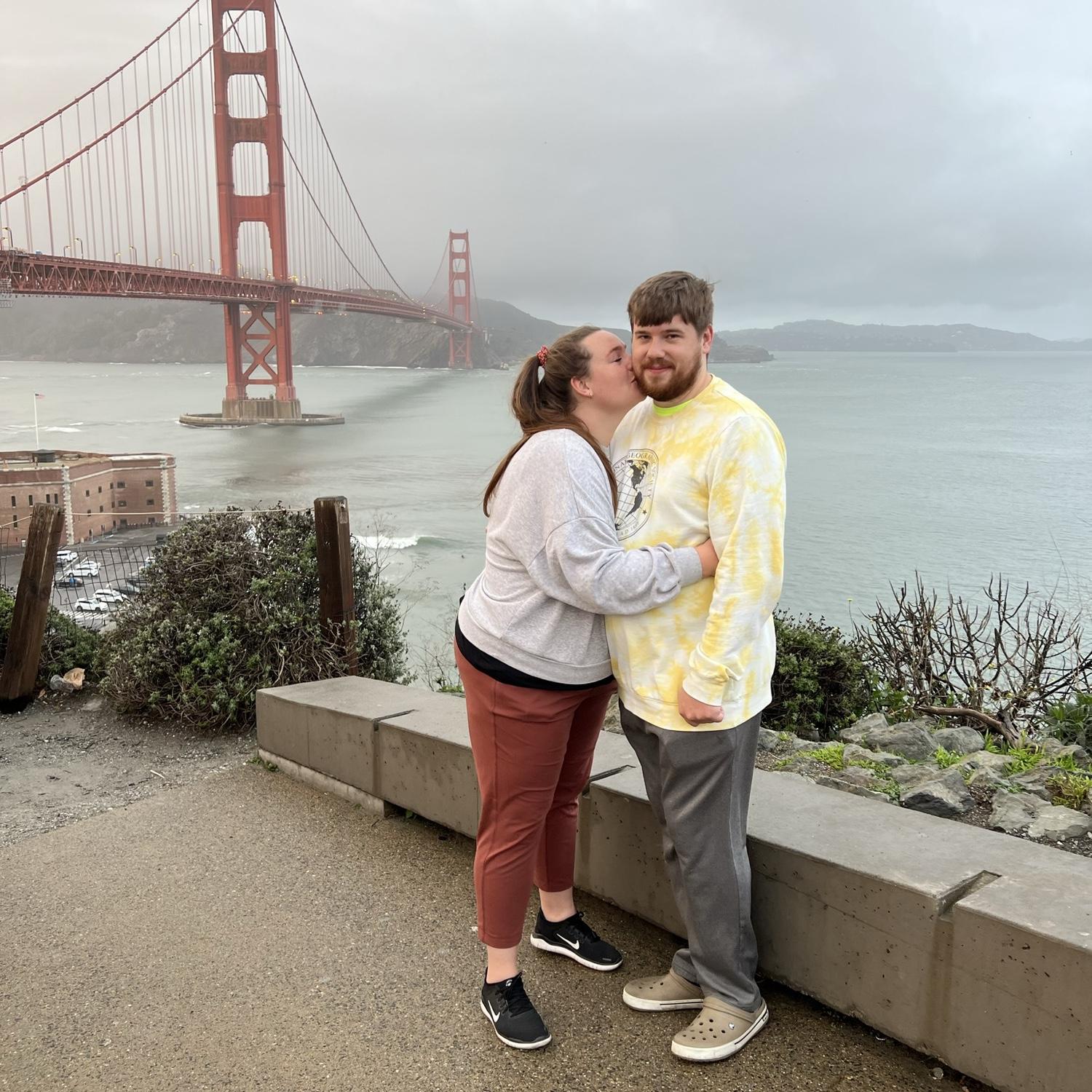 Jeremy’s first time in San Francisco! One of our favorite cities!