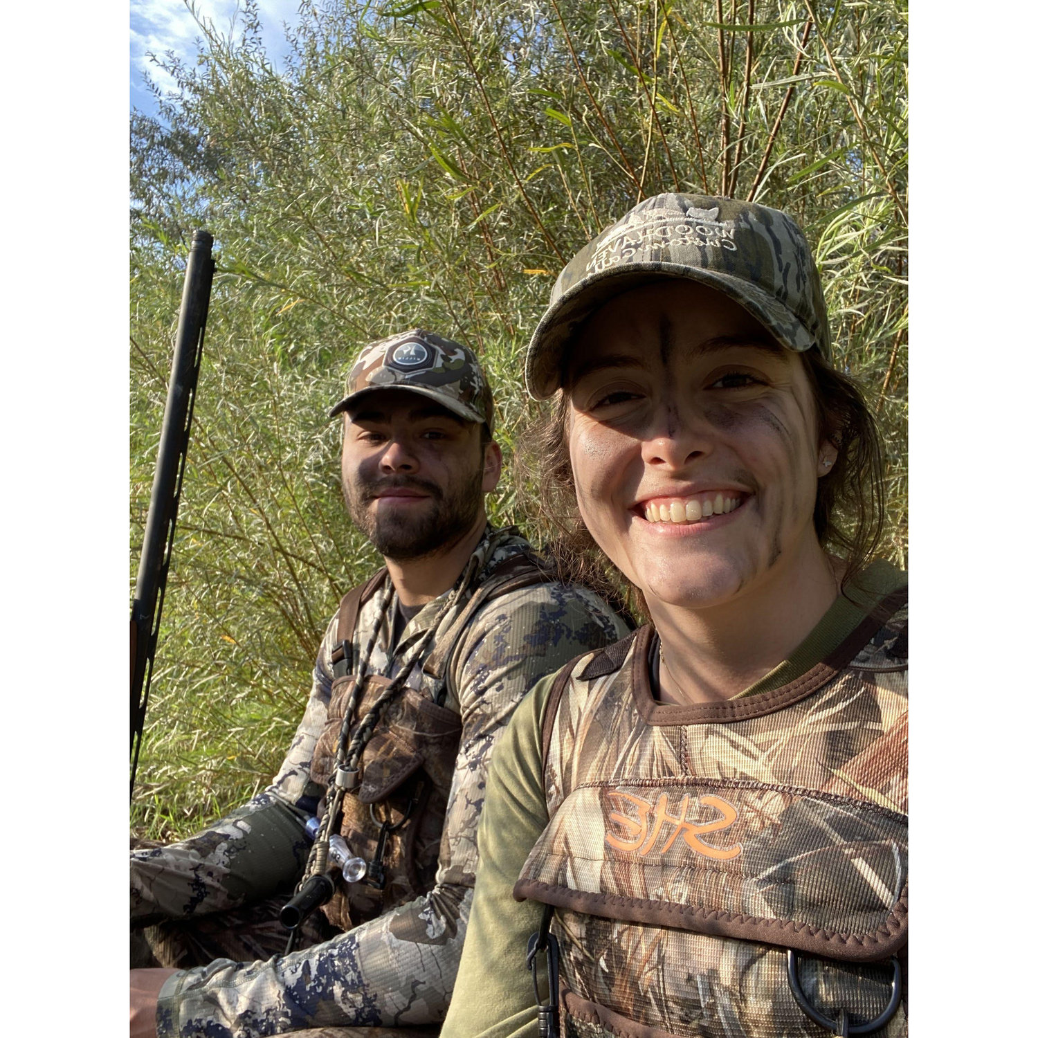 Duck hunting! This has become one of Shelby's favorite past times in New Mexico.