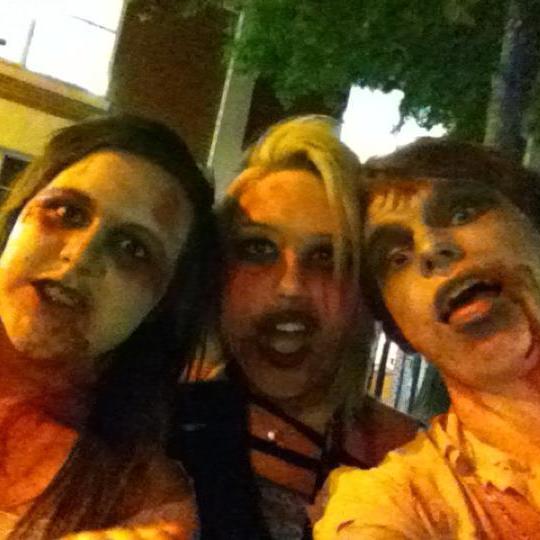 One of our first Halloweens as friends!