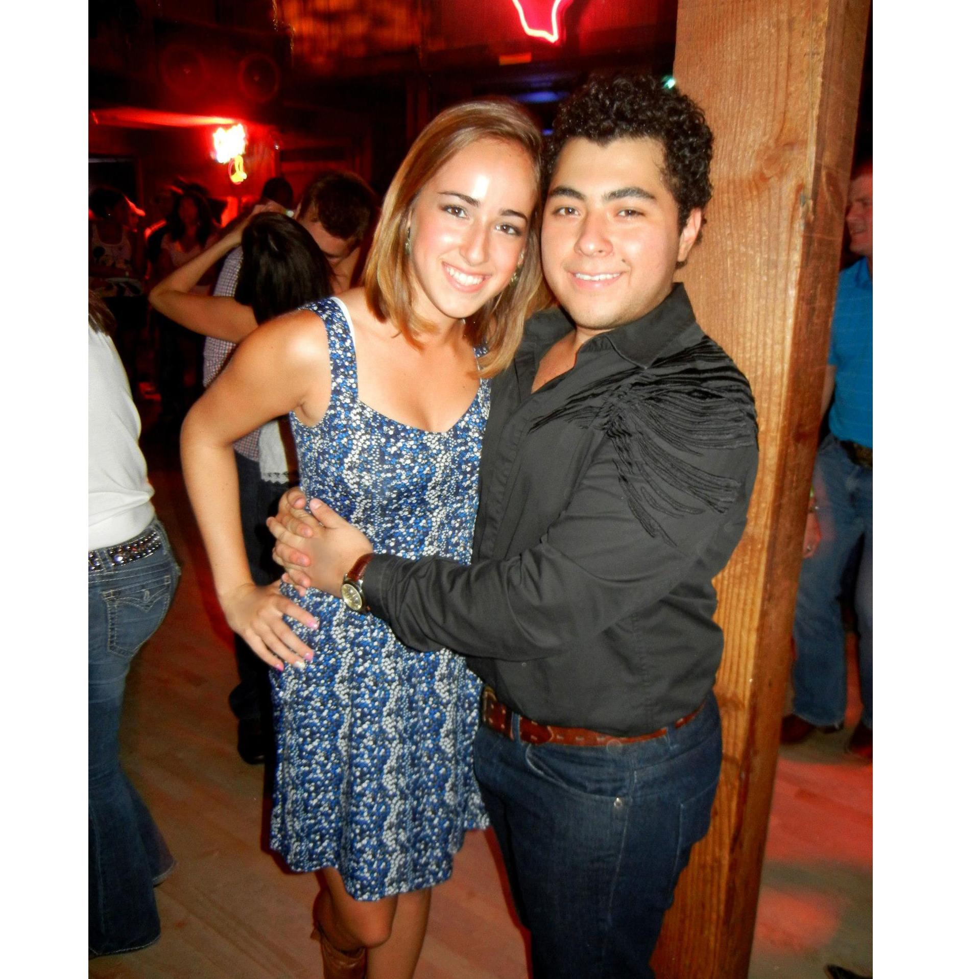 Learning to two-step at Wild West