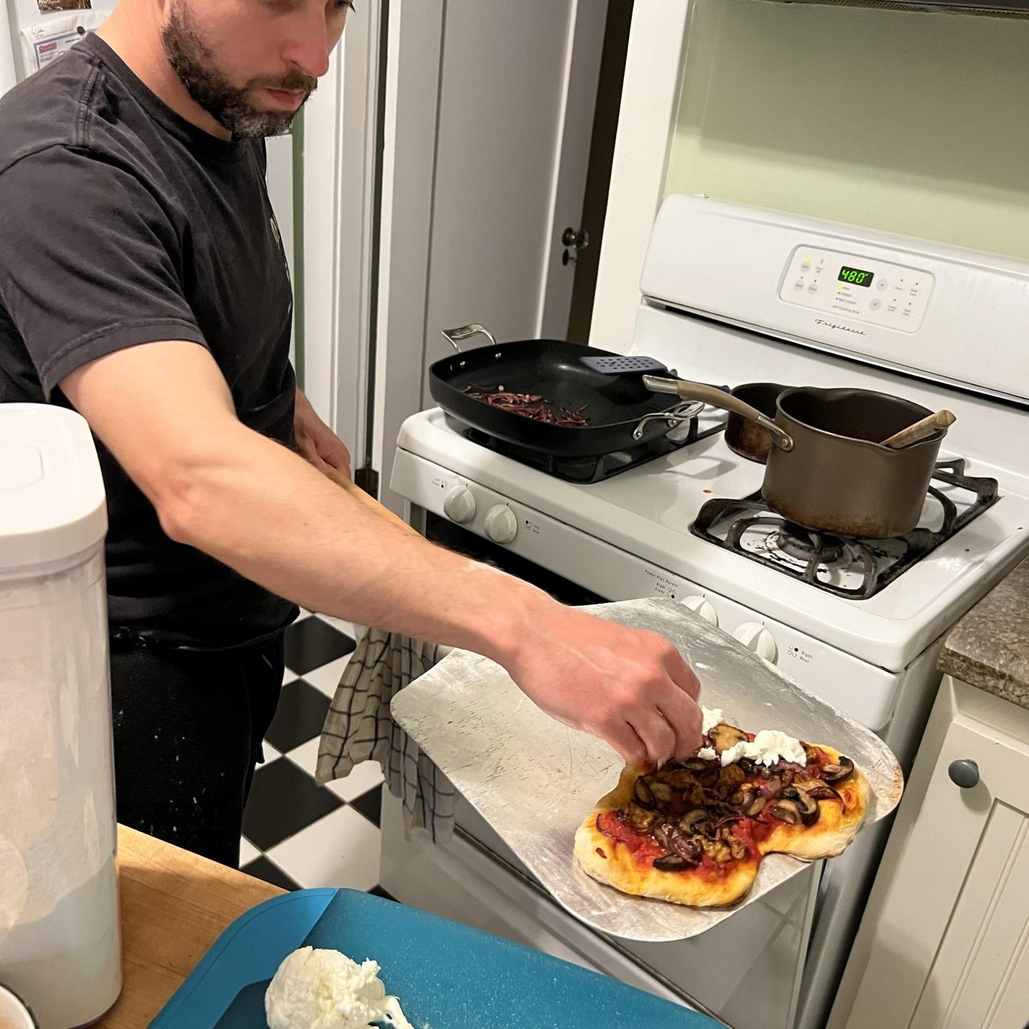 He had me at pizza