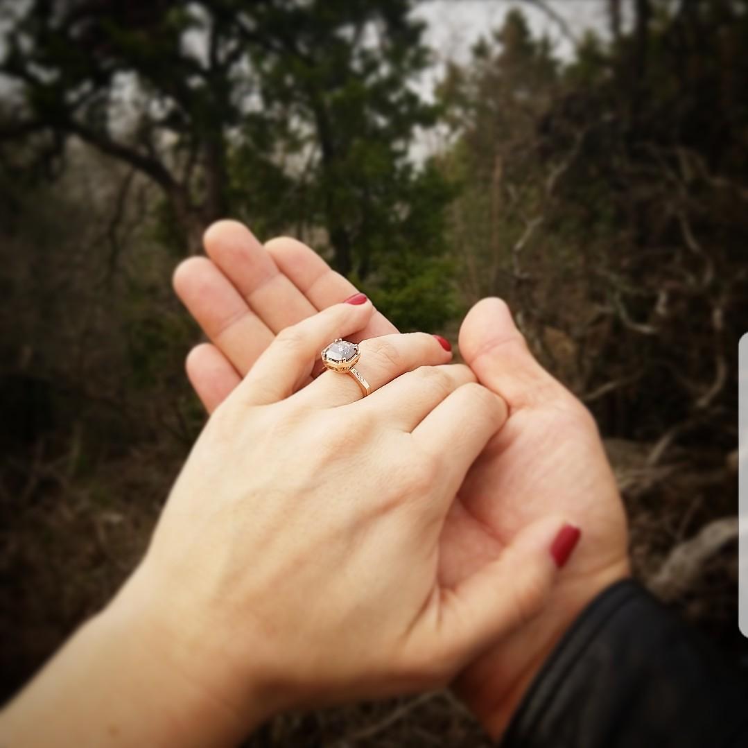 Feb 23rd, the day we got engaged...❤