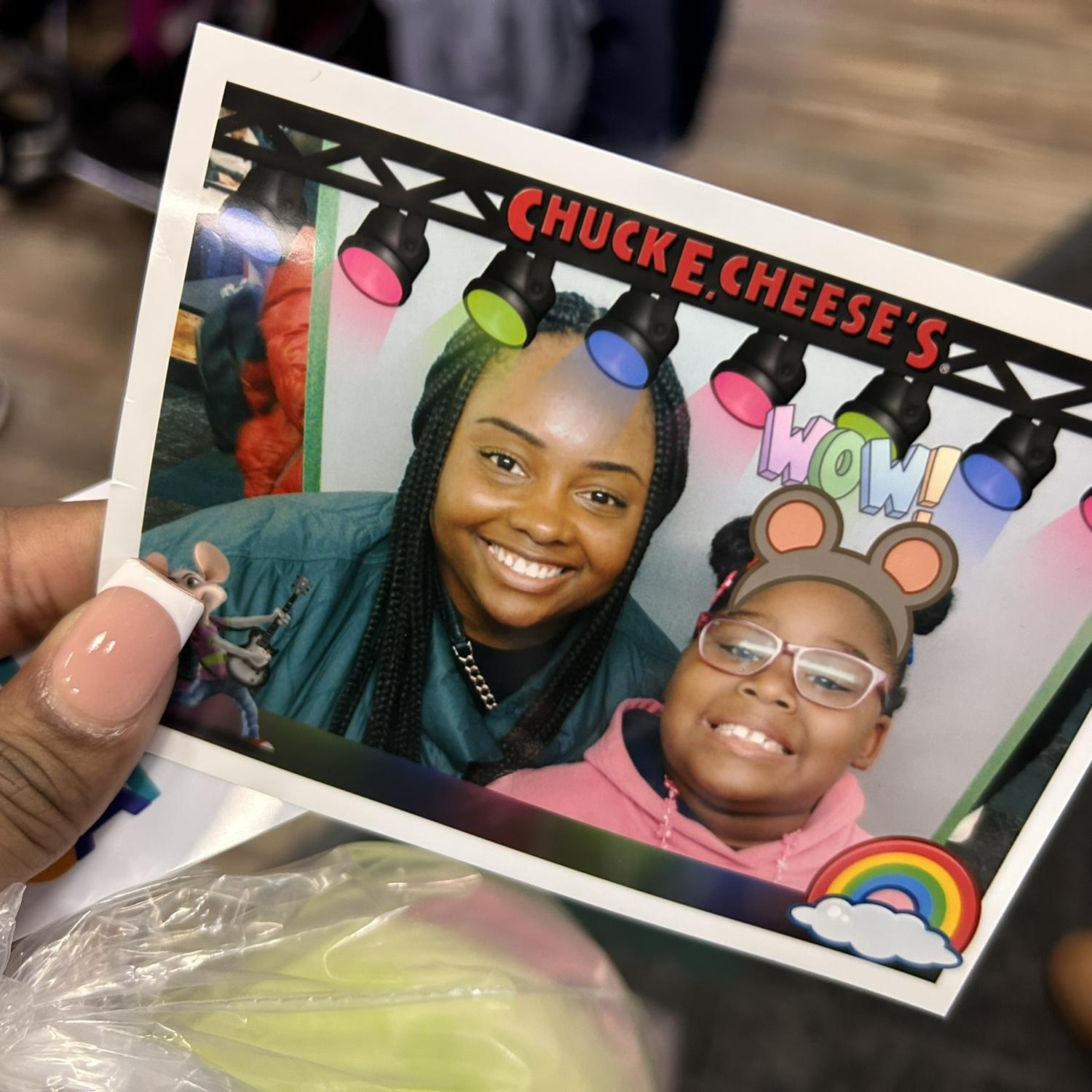 Girls day, of course we went to Chuck-E-Cheese! 😊
