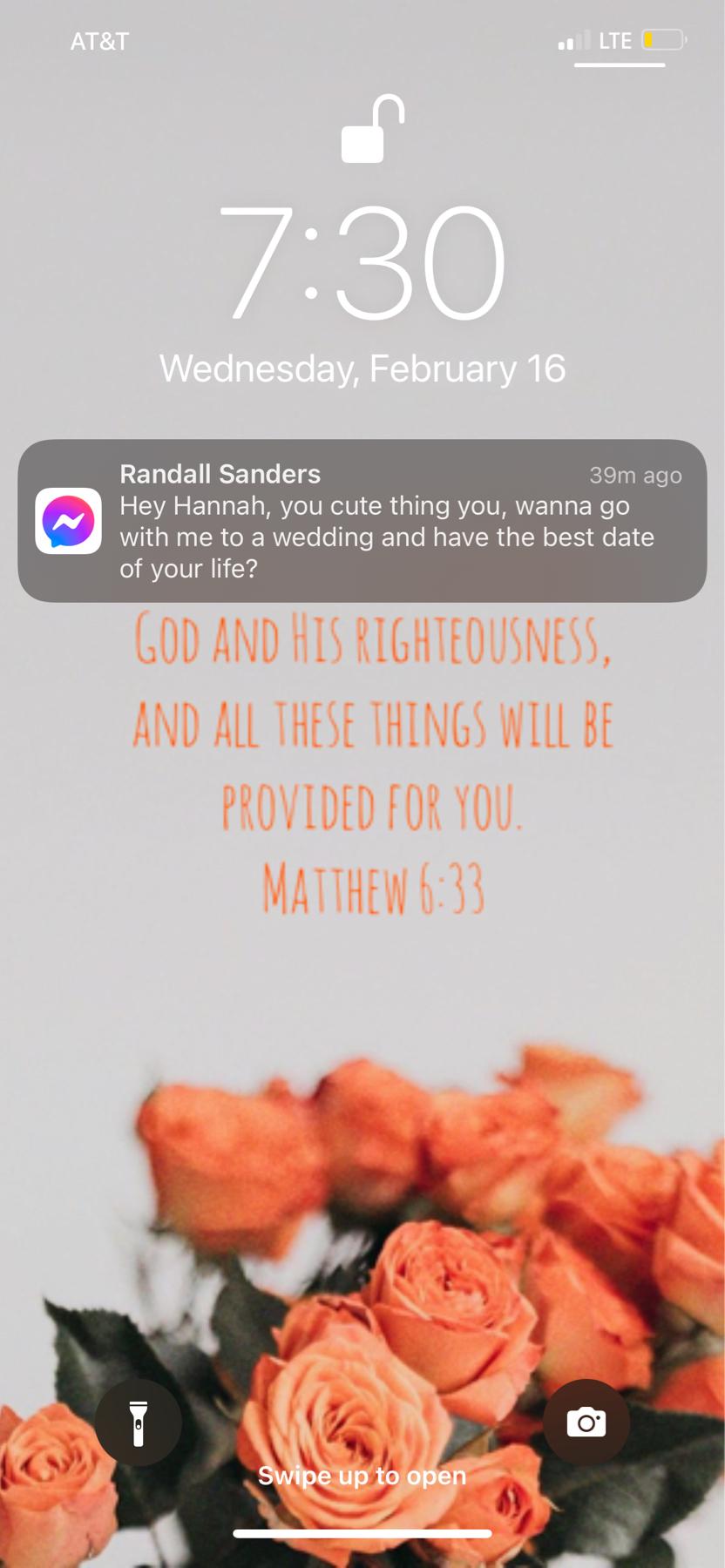 The message that started it all🤭